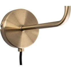 Leitmotiv Appliques Murales Et Spots Applique Murale En Métal Bonnet Doré Antique -Luminaires Ventes applique murale en metal bonnet dore antique 3