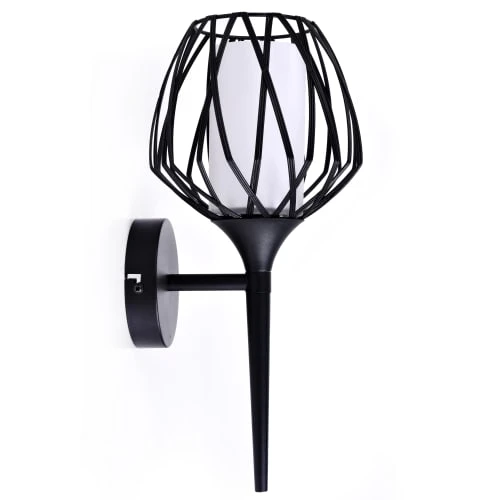 Keria Appliques Murales Et Spots Applique Murale En Métal Noir 5 Keria Appliques Murales Et Spots Applique Murale En Métal Noir – Image 3