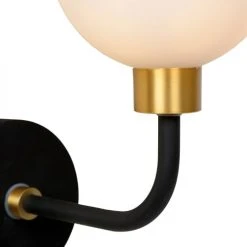 Lucide Appliques Murales Et Spots Applique Murale En Métal Noir -Luminaires Ventes applique murale en metal noir 9