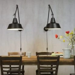 It's About Romi Appliques Murales Et Spots Applique Murale Pivotante Noire H80cm -Luminaires Ventes applique murale pivotante noire h80cm 3