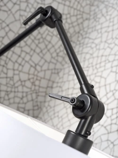 It's About Romi Appliques Murales Et Spots Applique Noire 2 Bras Et Abat-jour Blanc L80cm 7 It's About Romi Appliques Murales Et Spots Applique Noire 2 Bras Et Abat-jour Blanc L80cm – Image 5