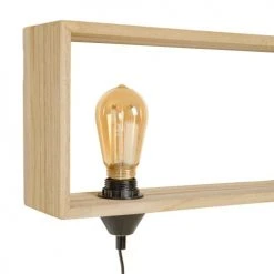 Sampa Helios Appliques Murales Et Spots Applique Ou Lampe à Poser étagère En Bois L42cm -Luminaires Ventes applique ou lampe a poser etagere en bois l42cm 5