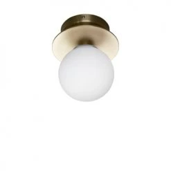 Globen Lighting Appliques Murales Et Spots Applique/plafonnier De Salle De Bain Métal/verre D16cm -Luminaires Ventes applique plafonnier de salle de bain metal verre d16cm 1