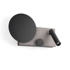 Faro Appliques Murales Et Spots Applique Steel Gris Led