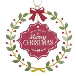Maisons Du Monde Décorations Lumineuses De Noël Couronne De Noël Lumineuse En Métal D29