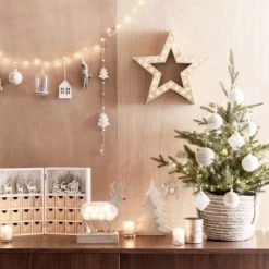 Maisons Du Monde Décorations à Poser De Noël Déco De Noël Lumineuse Renne Coloris écru Et Naturel -Luminaires Ventes deco de noel lumineuse renne coloris ecru et naturel 1000 10 10 197261 4
