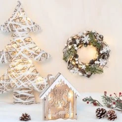 Maisons Du Monde Décorations à Poser De Noël Déco De Noël Maison Lumineuse -Luminaires Ventes deco de noel maison lumineuse 1000 5 14 184965 5