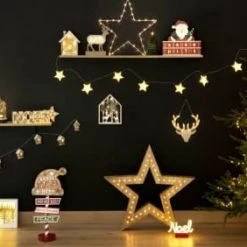 Maisons Du Monde Décorations à Poser De Noël Déco De Noël Maison Lumineuse -Luminaires Ventes deco de noel maison lumineuse 1000 5 14 184965 6