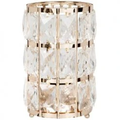 Maisons Du Monde Guirlandes Et Décorations Lumineuses Déco Lumineuse En Acrylique Et Métal Doré