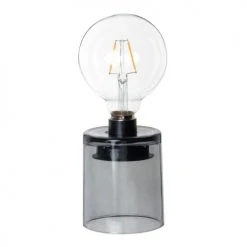 Maisons Du Monde Guirlandes Et Décorations Lumineuses Déco Lumineuse En Verre Transparent Et Noir