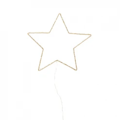 Maisons Du Monde Déco Lumineuses Enfant Déco Lumineuse étoile En Métal Doré