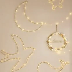 Maisons Du Monde Déco Lumineuses Enfant Déco Lumineuse étoile En Métal Doré -Luminaires Ventes deco lumineuse etoile en metal dore 1000 13 15 193371 11