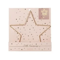 Maisons Du Monde Déco Lumineuses Enfant Déco Lumineuse étoile En Métal Doré -Luminaires Ventes deco lumineuse etoile en metal dore 1000 13 15 193371 7