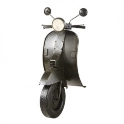 Maisons Du Monde Guirlandes Et Décorations Lumineuses Déco Murale Lumineuse Scooter En Métal Noir 53x123 -Luminaires Ventes deco murale lumineuse scooter en metal noir 53x123 1000 8 12 189473 2