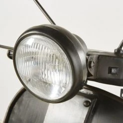 Maisons Du Monde Guirlandes Et Décorations Lumineuses Déco Murale Lumineuse Scooter En Métal Noir 53x123 -Luminaires Ventes deco murale lumineuse scooter en metal noir 53x123 1000 8 12 189473 3