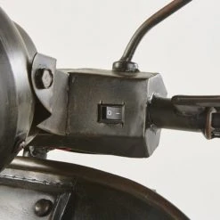 Maisons Du Monde Guirlandes Et Décorations Lumineuses Déco Murale Lumineuse Scooter En Métal Noir 53x123 -Luminaires Ventes deco murale lumineuse scooter en metal noir 53x123 1000 8 12 189473 4