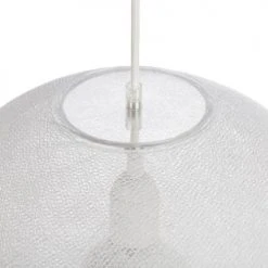 La Case De Cousin Paul Suspensions Globe Blanc D36cm -Luminaires Ventes globe blanc d36cm 1