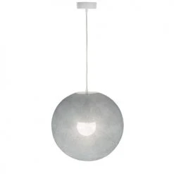 La Case De Cousin Paul Suspensions Globe Light Acier Ø 36cm -Luminaires Ventes globe light acier oe 36cm 3