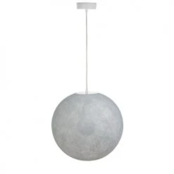La Case De Cousin Paul Suspensions Globe Light Acier Ø 36cm -Luminaires Ventes globe light acier oe 36cm 4