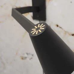 It's About Romi Appliques Murales Et Spots Grande Applique Noire H25cm -Luminaires Ventes grande applique noire h25cm 2