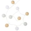 Maisons Du Monde Guirlandes Et Décorations Lumineuses Guirlande Lumineuse 10 LED Boules Multicolores L180 -Luminaires Ventes guirlande lumineuse 10 led boules multicolores l180 1000 9 29 179937 1