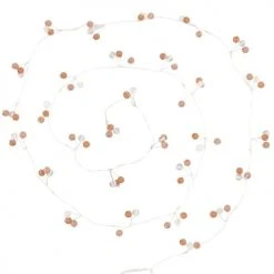 Maisons Du Monde Guirlandes Et Décorations Lumineuses Guirlande Lumineuse En Verre Marron L180 - Lot De 2