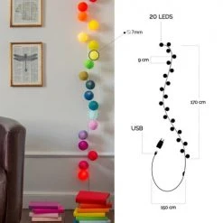 La Case De Cousin Paul Guirlandes Et Décorations Lumineuses Guirlande Lumineuse Rose Et Gris -Luminaires Ventes guirlande lumineuse rose et gris 5