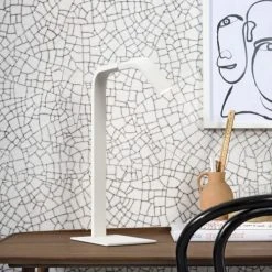 It's About Romi Lampes à Poser Lampa De Table Blanche H48cm -Luminaires Ventes lampa de table blanche h48cm 2