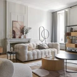 Maisons Du Monde Lampadaires Lampadaire 2 Cerclages En Metal Noir Mat H169 -Luminaires Ventes lampadaire 2 cerclages en metal noir mat h169 1000 5 10 210873 5