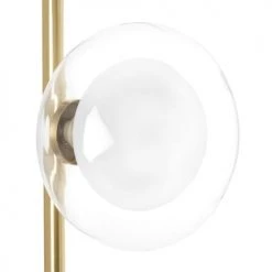 Maisons Du Monde Lampadaires Lampadaire 3 Globes En Verre Et Métal Doré H153 -Luminaires Ventes lampadaire 3 globes en verre et metal dore h153 1000 9 28 210112 2