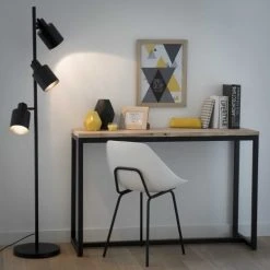 Maisons Du Monde Lampadaires Lampadaire 3 Spots En Métal Noir -Luminaires Ventes lampadaire 3 spots en metal noir 1000 15 32 154766 5