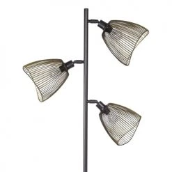 Maisons Du Monde Lampadaires Lampadaire 3 Spots En Métal Noir Et Doré H165 -Luminaires Ventes lampadaire 3 spots en metal noir et dore h165 1000 8 34 171742 2