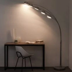 Maisons Du Monde Lampadaires Lampadaire 5 Branches En Métal Chromé H198 -Luminaires Ventes lampadaire 5 branches en metal chrome h198 1000 10 6 110952 7