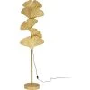 Kare Design Lampadaires Lampadaire 5 Feuilles De Ginkgo En Acier Doré H160 -Luminaires Ventes lampadaire 5 feuilles de ginkgo en acier dore h160
