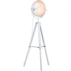 ATHM DESIGN Lampadaires Lampadaire Abat Jour Blanc Pieds Métal -Luminaires Ventes lampadaire abat jour blanc pieds metal 3