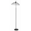 ATHM DESIGN Lampadaires Lampadaire Abat Jour Et Pied Métal Noir
