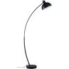 ATHM DESIGN Lampadaires Lampadaire Abat Jour Et Pied Métal Noir -Luminaires Ventes lampadaire abat jour et pied metal noir