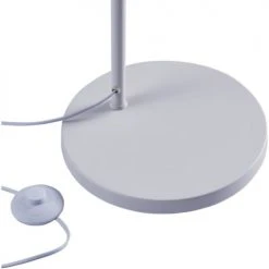 ATHM DESIGN Lampadaires Lampadaire Abat Jour Tissu Blanc Pied Métal -Luminaires Ventes lampadaire abat jour tissu blanc pied metal 6