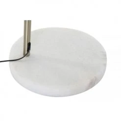 Wadiga Lampadaires Lampadaire Arc Doré Avec Base Ronde Blanche H195cm -Luminaires Ventes lampadaire arc dore avec base ronde blanche h195cm 3
