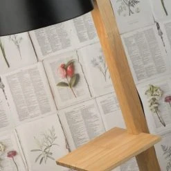 It's About Romi Lampadaires Lampadaire Avec étagères Métal/bois Noir H168cm -Luminaires Ventes lampadaire avec etageres metal bois noir h168cm 3