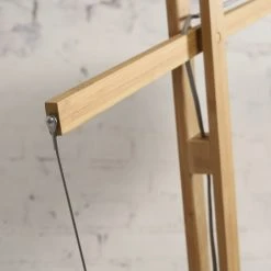 Good & Mojo Lampadaires Lampadaire Bambou/lin Vert H207cm -Luminaires Ventes lampadaire bambou lin vert h207cm 3