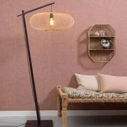 Good & Mojo Lampadaires Lampadaire Bambou Naturel H176cm -Luminaires Ventes lampadaire bambou naturel h176cm 7