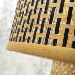 Good & Mojo Lampadaires Lampadaire Bambou Noir H176cm -Luminaires Ventes lampadaire bambou noir h176cm 9
