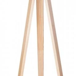 BPS Koncept Lampadaires Lampadaire Bois Clair H145