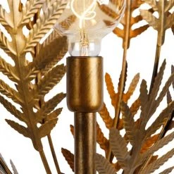 QAZQA Lampadaires Lampadaire En Acier Doré/laiton -Luminaires Ventes lampadaire en acier dore laiton 22