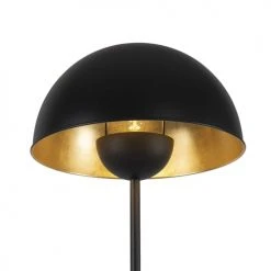 QAZQA Lampadaires Lampadaire En Acier Noir -Luminaires Ventes lampadaire en acier noir 12