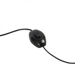 QAZQA Lampadaires Lampadaire En Acier Noir -Luminaires Ventes lampadaire en acier noir 7