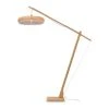 Good & Mojo Lampadaires Lampadaire En Bambou Blanc H207cm -Luminaires Ventes lampadaire en bambou blanc h207cm