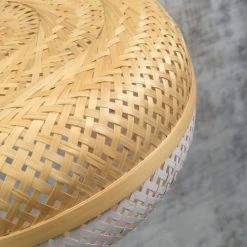 Good & Mojo Lampadaires Lampadaire En Bambou Blanc H207cm -Luminaires Ventes lampadaire en bambou blanc h207cm 2