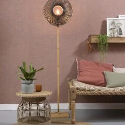 Good & Mojo Lampadaires Lampadaire En Bambou Naturel H170cm -Luminaires Ventes lampadaire en bambou naturel h170cm 2
